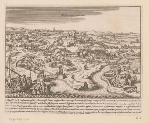 Siege of Sluis by Parma, 1587
