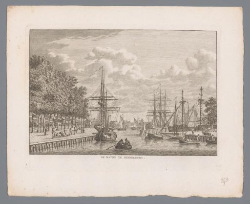 View of the Harbor of Middelburg