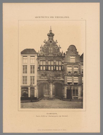 View of the Church Arch in Nijmegen