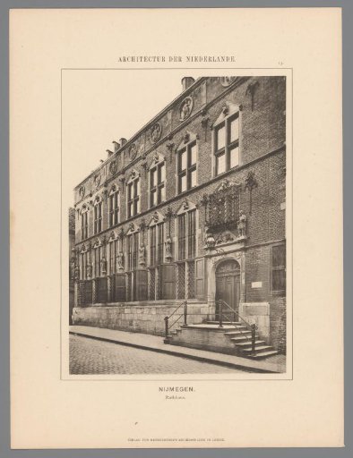 View of the Town Hall in Nijmegen