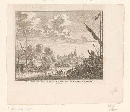 Attack by Maarten Schenck on Nijmegen, 1589