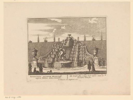 Cascade in the garden of Het Loo Palace