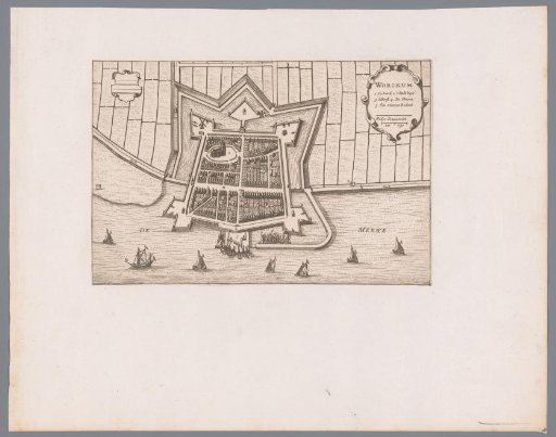 Map of Woudrichem
