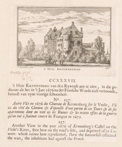 View of Kronenburg House