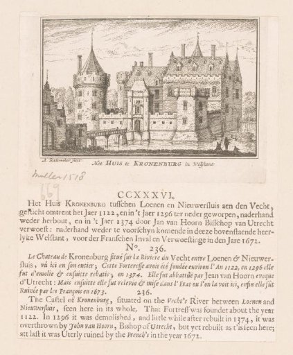 View of Kronenburg House