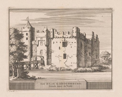 View of Kronenburg House at Loenen aan de Vecht