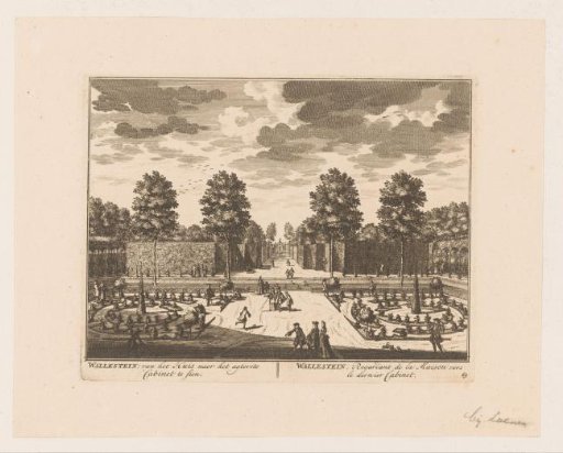 View from House Wallenstein towards the Garden