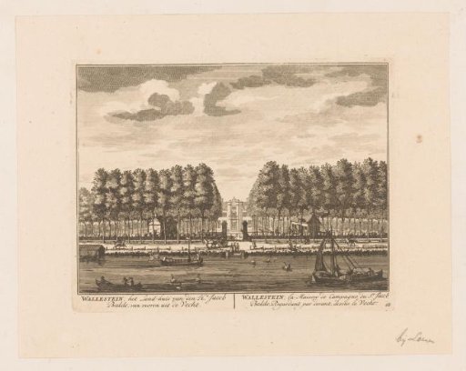 House Wallenstein Seen from Across the Vecht