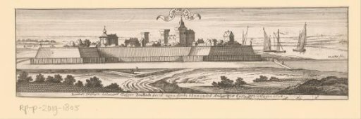 View of Loevestein Castle