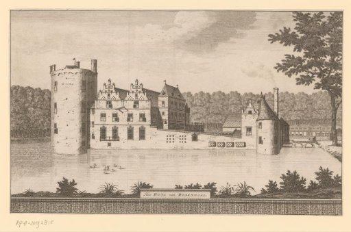 View of Rosendael Castle