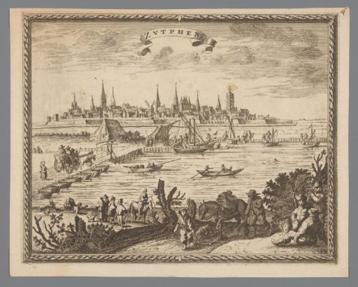 View of Zutphen from the Opposite Bank of the IJssel