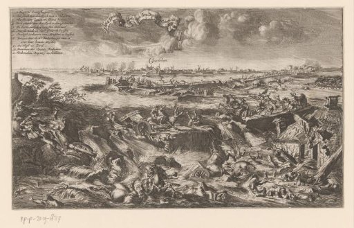 Dike breach at Coevorden, 1673