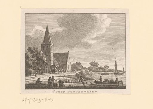 Village view in Dodewaard