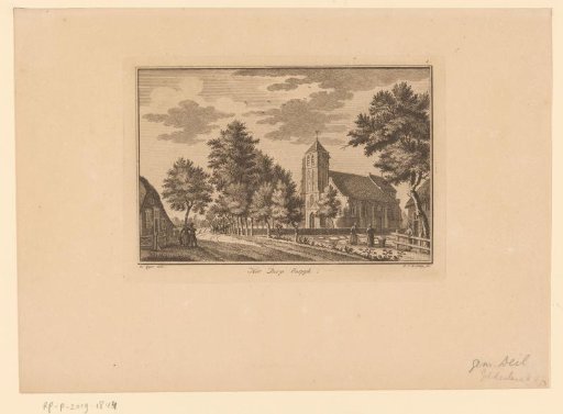 Village view in Enspijk