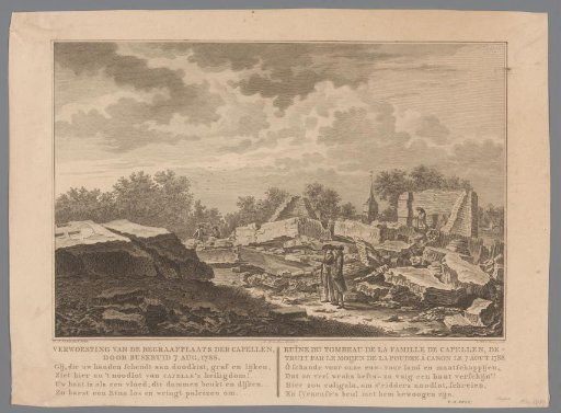 Ruin of the Van der Capellen Family Cemetery, 1788