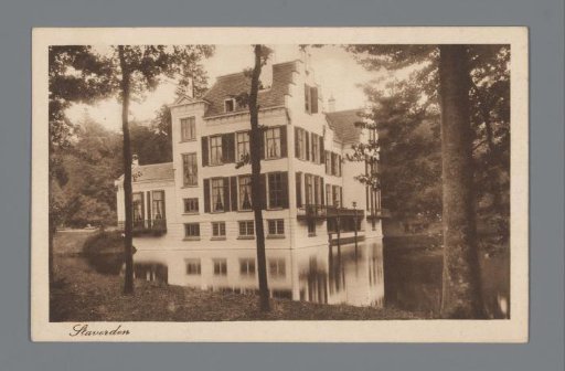 View of Staverden Castle