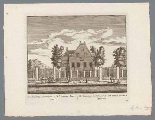 View of the country estate De Patiëntie, near Baambrugge