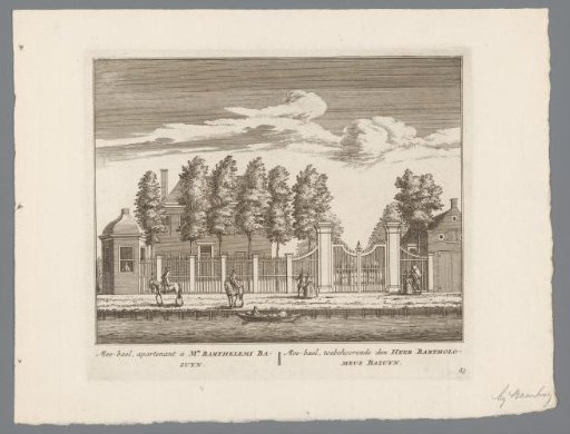 View of the country estate Meebaal, near Baambrugge