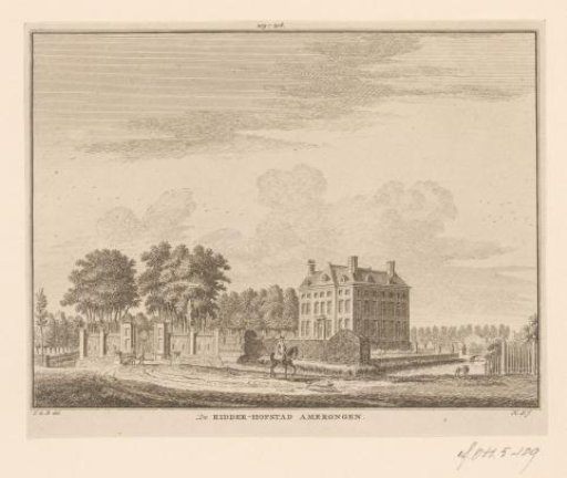 View of the Ridderhofstad in Amerongen