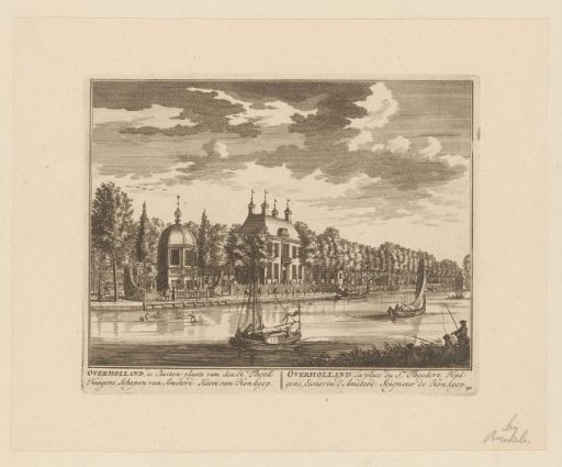 View of the Estate Overholland near Breukelen