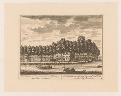 View of Ouderhoek on the Vecht