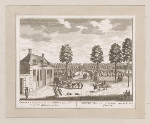 View of the stables of House Loenen