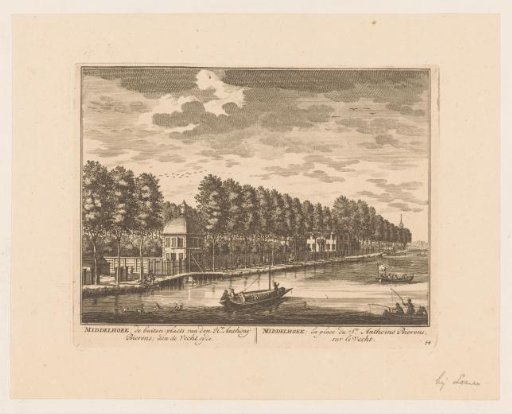 View of Middelhoek on the Vecht