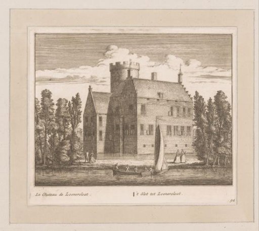 View of Loenersloot Castle