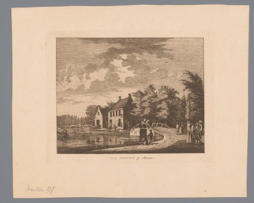 View of the courthouse and inn Het Zwarte Varken