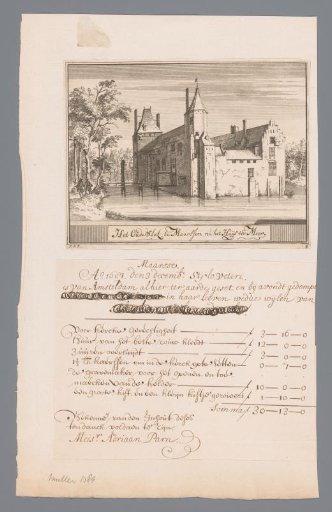 View of Ter Meer House in Maarssen