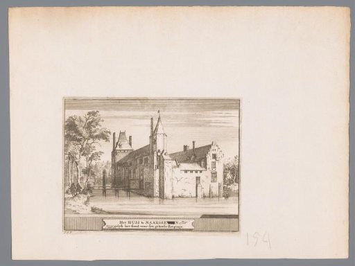 View of Ter Meer House in Maarssen