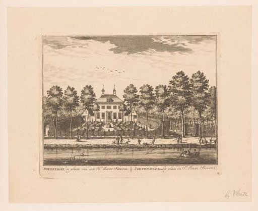 View of the country estate Soetendael