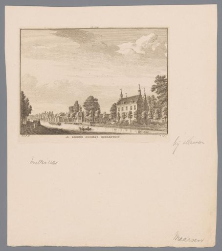 View of House Bolenstein on the Vecht