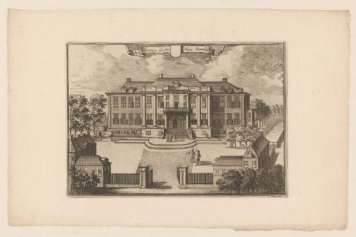 View of Soestdijk Palace
