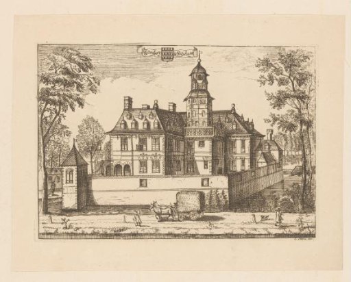 View of Castle Plettenburg near Jutphaas