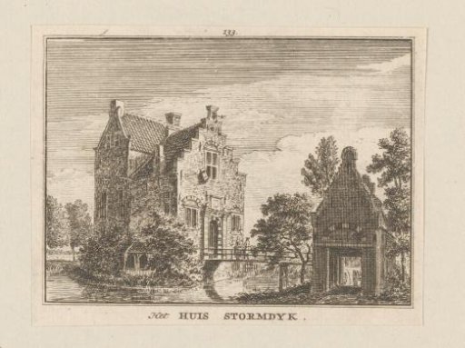 View of Stormerdijk Castle in Jutphaas