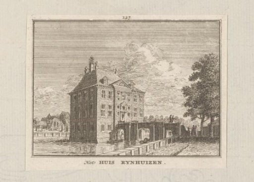 View of Rijnhuizen Castle in Nieuwegein