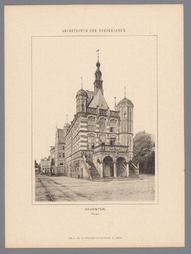 View of the Waag in Deventer