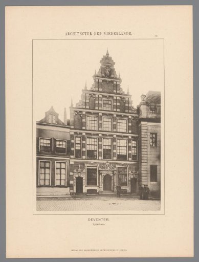 View of the women's penitentiary or Spinhuis in Deventer
