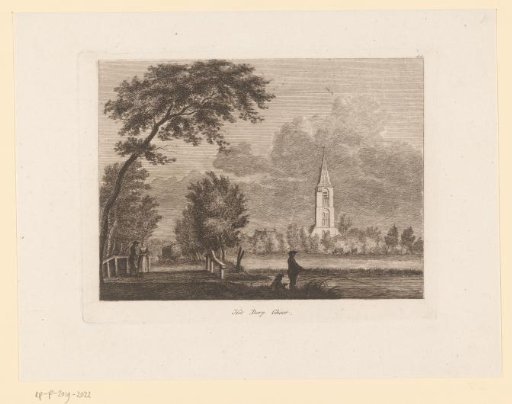 Village Scene in Goor