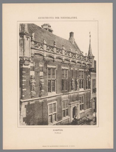 View of the Town Hall of Kampen