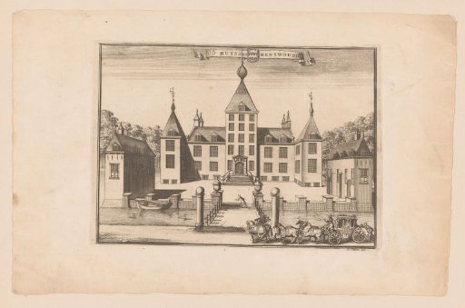 View of Castle Renswoude or Borchdal
