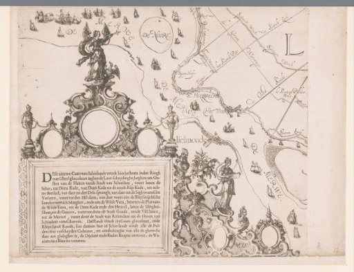 Map of the Hoogheemraadschap of Schieland, with IJsselmonde