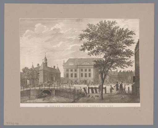 View of the First Theatre on the Leidseplein in Amsterdam