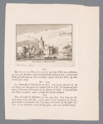 View of Montfoort Castle