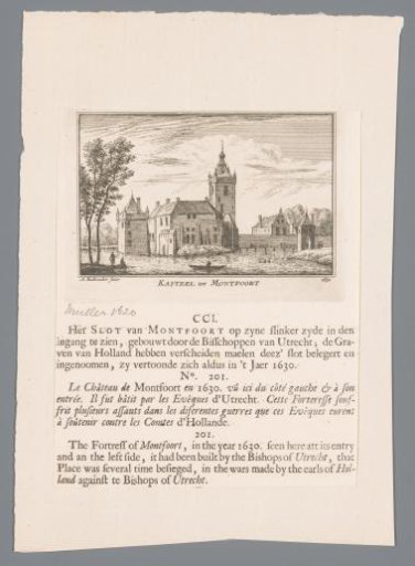 View of Montfoort Castle