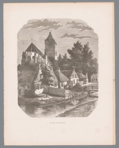 View of the Church in Bolsward