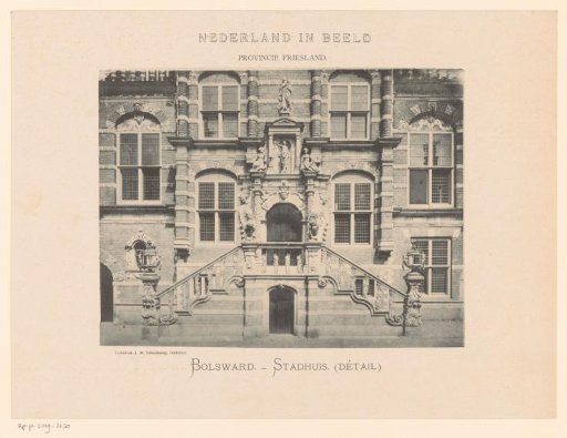 View of the Town Hall in Bolsward