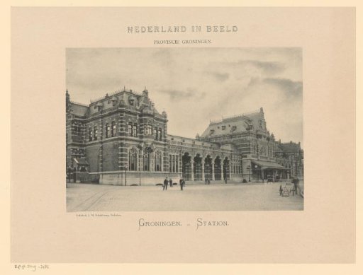 View of the Station at Groningen