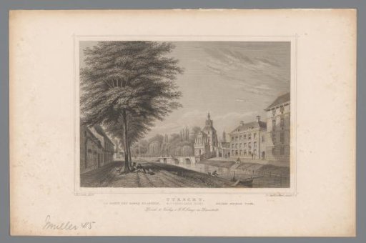 View of the Wittevrouwenpoort at Utrecht